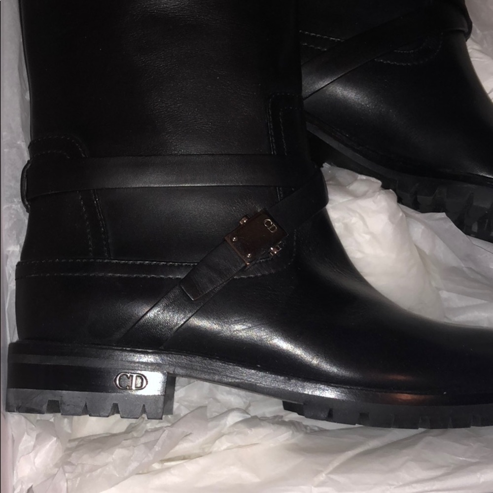 (BRAND NEW) Original Dior Women’s Black Boots - Picture 4 of 8